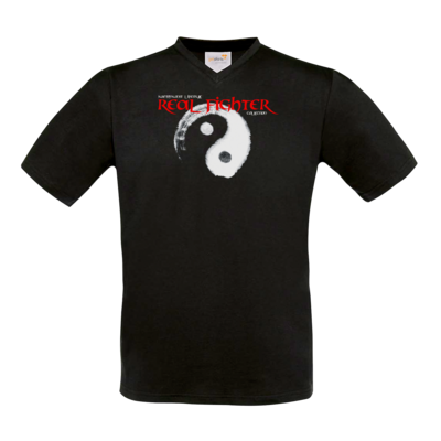 Motiv: T-Shirt V-Neck FAIR WEAR - Real Fighter - bestimme auf Wunsch Details wie Produkt, Grösse, Farbe und Position selbst ! Motiv: T-Shirt V-Neck FAIR WEAR - Real Fighter