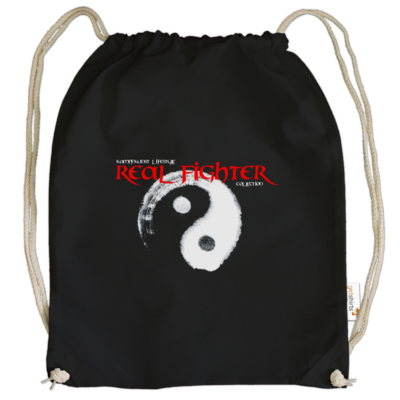 Motiv: Cotton Gymsac - Real Fighter - bestimme auf Wunsch Details wie Produkt, Grösse, Farbe und Position selbst ! Motiv: Cotton Gymsac - Real Fighter