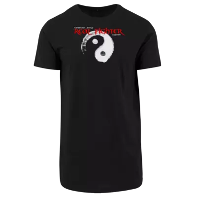 Motiv: Shaped Long Tee - Real Fighter - bestimme auf Wunsch Details wie Produkt, Grösse, Farbe und Position selbst ! Motiv: Shaped Long Tee - Real Fighter