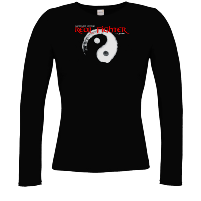 Motiv: Longsleeve Damen FAIR WEAR - Real Fighter - bestimme auf Wunsch Details wie Produkt, Grösse, Farbe und Position selbst ! Motiv: Longsleeve Damen FAIR WEAR - Real Fighter