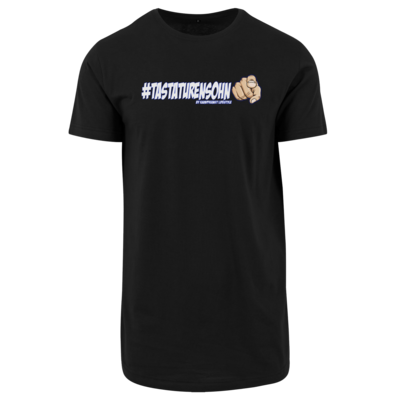 Motiv: Shaped Long Tee - Kampfkunst Lifestyle - Tastaturensohn - bestimme auf Wunsch Details wie Produkt, Grösse, Farbe und Position selbst ! Motiv: Shaped Long Tee - Kampfkunst Lifestyle - Tastaturensohn