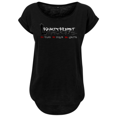 Motiv: Ladies Long Slub Tee - Kampfkunst Lifestyle - Logo 1 - bestimme auf Wunsch Details wie Produkt, Grösse, Farbe und Position selbst ! Motiv: Ladies Long Slub Tee - Kampfkunst Lifestyle - Logo 1