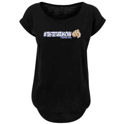 Motiv: Ladies Long Slub Tee - Kampfkunst Lifestyle - Tastaturensohn - bestimme auf Wunsch Details wie Produkt, Grösse, Farbe und Position selbst ! Motiv: Ladies Long Slub Tee - Kampfkunst Lifestyle - Tastaturensohn
