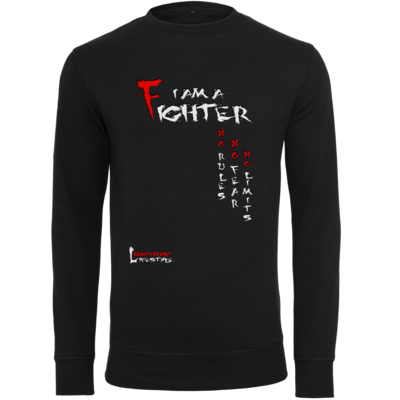 Motiv: Light Crew Sweatshirt - Kampfkunst Lifestyle - I am a Fighter - bestimme auf Wunsch Details wie Produkt, Grösse, Farbe und Position selbst ! Motiv: Light Crew Sweatshirt - Kampfkunst Lifestyle - I am a Fighter