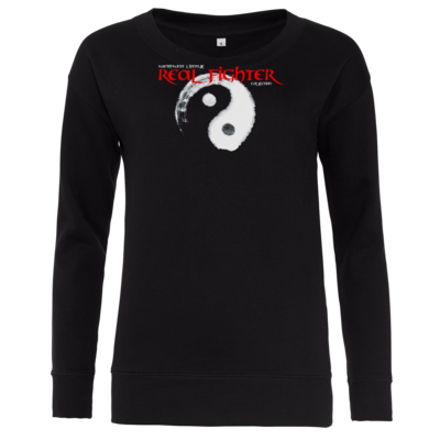 Motiv: Girlie Sweatshirt - Real Fighter - bestimme auf Wunsch Details wie Produkt, Grösse, Farbe und Position selbst ! Motiv: Girlie Sweatshirt - Real Fighter