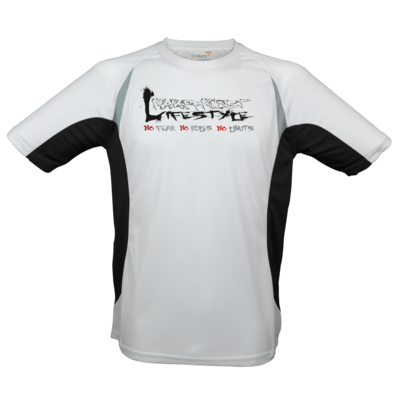 Motiv: Laufshirt Running T - Kampfkunst Lifestyle - Logo 1 - bestimme auf Wunsch Details wie Produkt, Grösse, Farbe und Position selbst ! Motiv: Laufshirt Running T - Kampfkunst Lifestyle - Logo 1