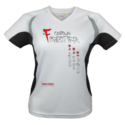 Motiv: Laufshirt Lady Running T - Kampfkunst Lifestyle - I am a Fighter - bestimme auf Wunsch Details wie Produkt, Grösse, Farbe und Position selbst ! Motiv: Laufshirt Lady Running T - Kampfkunst Lifestyle - I am a Fighter