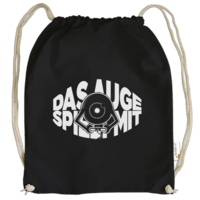 Motiv: Cotton Gymsac - Das Auge spielt mit - bestimme auf Wunsch Details wie Produkt, Grösse, Farbe und Position selbst ! Motiv: Cotton Gymsac - Das Auge spielt mit