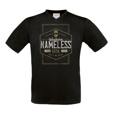 Motiv: T-Shirt V-Neck FAIR WEAR - Nameless - bestimme auf Wunsch Details wie Produkt, Grösse, Farbe und Position selbst ! Motiv: T-Shirt V-Neck FAIR WEAR - Nameless