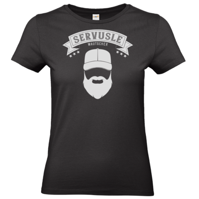Motiv: T-Shirt Damen Premium FAIR WEAR - Servusle - bestimme auf Wunsch Details wie Produkt, Grösse, Farbe und Position selbst ! Motiv: T-Shirt Damen Premium FAIR WEAR - Servusle