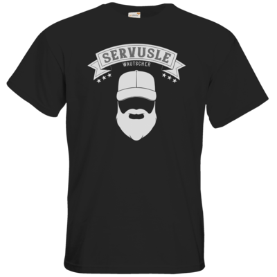Motiv: T-Shirt Premium FAIR WEAR - Servusle - bestimme auf Wunsch Details wie Produkt, Grösse, Farbe und Position selbst ! Motiv: T-Shirt Premium FAIR WEAR - Servusle