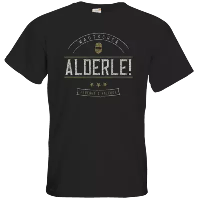 Motiv: T-Shirt Premium FAIR WEAR - Alderle - bestimme auf Wunsch Details wie Produkt, Grösse, Farbe und Position selbst ! Motiv: T-Shirt Premium FAIR WEAR - Alderle