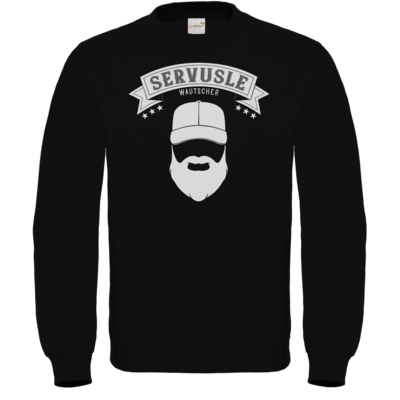 Motiv: Sweatshirt FAIR WEAR - Servusle - bestimme auf Wunsch Details wie Produkt, Grösse, Farbe und Position selbst ! Motiv: Sweatshirt FAIR WEAR - Servusle