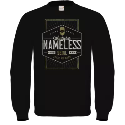 Motiv: Sweatshirt FAIR WEAR - Nameless - bestimme auf Wunsch Details wie Produkt, Grösse, Farbe und Position selbst ! Motiv: Sweatshirt FAIR WEAR - Nameless