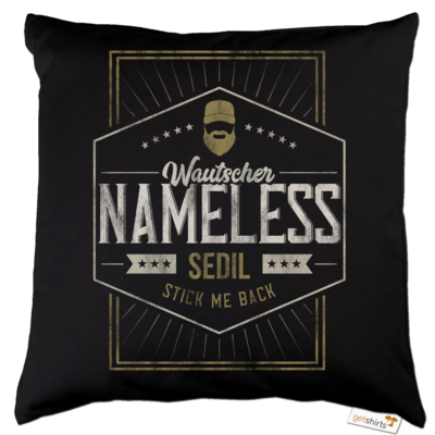 Motiv: Kissen Baumwolle - Nameless - bestimme auf Wunsch Details wie Produkt, Grösse, Farbe und Position selbst ! Motiv: Kissen Baumwolle - Nameless