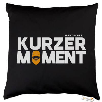 Motiv: Kissen Baumwolle - Kurzer Moment - bestimme auf Wunsch Details wie Produkt, Grösse, Farbe und Position selbst ! Motiv: Kissen Baumwolle - Kurzer Moment