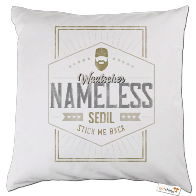 Motiv: Kissen - Nameless - bestimme auf Wunsch Details wie Produkt, Grösse, Farbe und Position selbst ! Motiv: Kissen - Nameless