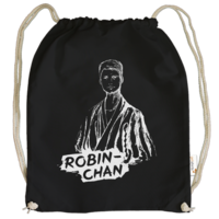 Motiv: Cotton Gymsac - Robin-Chan - bestimme auf Wunsch Details wie Produkt, Grösse, Farbe und Position selbst ! Motiv: Cotton Gymsac - Robin-Chan