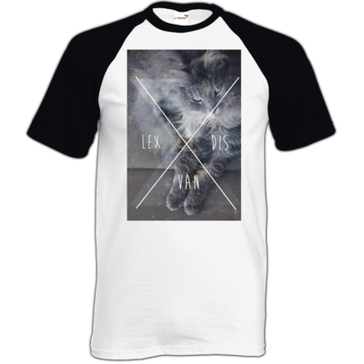 Motiv: TShirt Baseball - Cat Content - bestimme auf Wunsch Details wie Produkt, Grösse, Farbe und Position selbst ! Motiv: TShirt Baseball - Cat Content