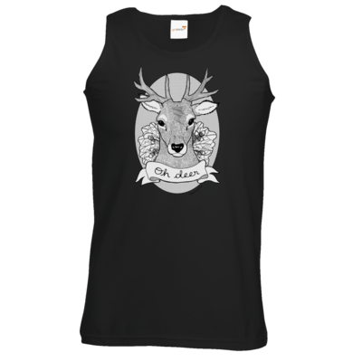 Motiv: Athletic Vest - Oh Deer - bestimme auf Wunsch Details wie Produkt, Grösse, Farbe und Position selbst ! Motiv: Athletic Vest - Oh Deer