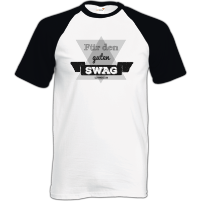 Motiv: TShirt Baseball - Fuer den guten Swag 