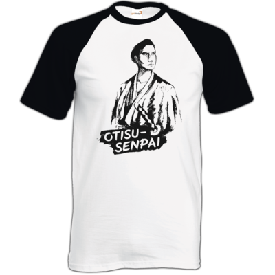 Motiv: TShirt Baseball - Otisu-Senpai - bestimme auf Wunsch Details wie Produkt, Grösse, Farbe und Position selbst ! Motiv: TShirt Baseball - Otisu-Senpai