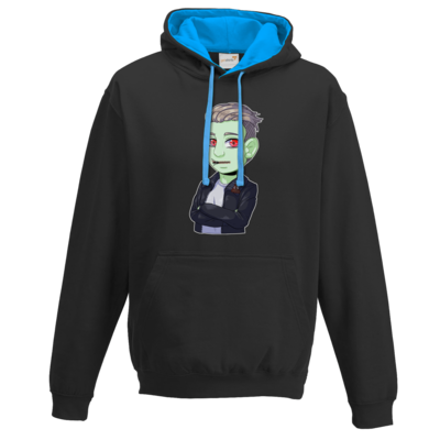 Motiv: Two-Tone Hoodie - Shizzy_Horror - bestimme auf Wunsch Details wie Produkt, Grösse, Farbe und Position selbst ! Motiv: Two-Tone Hoodie - Shizzy_Horror
