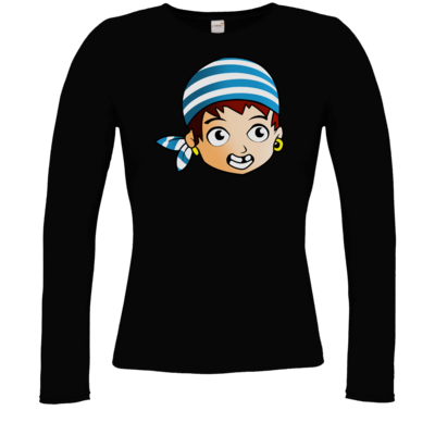 Motiv: Longsleeve Damen FAIR WEAR - Matrose - bestimme auf Wunsch Details wie Produkt, Grösse, Farbe und Position selbst ! Motiv: Longsleeve Damen FAIR WEAR - Matrose