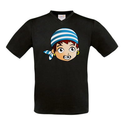 Motiv: T-Shirt V-Neck FAIR WEAR - Matrose - bestimme auf Wunsch Details wie Produkt, Grösse, Farbe und Position selbst ! Motiv: T-Shirt V-Neck FAIR WEAR - Matrose