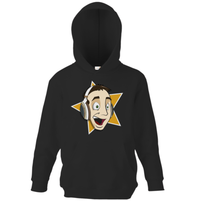 Motiv: Kids Hooded Sweat - Logo - bestimme auf Wunsch Details wie Produkt, Grösse, Farbe und Position selbst ! Motiv: Kids Hooded Sweat - Logo