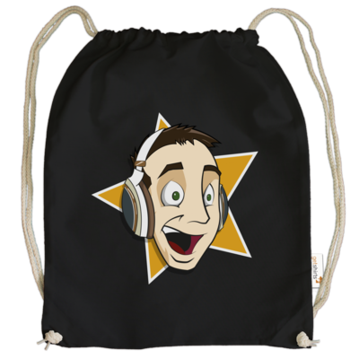Motiv: Cotton Gymsac - Logo - bestimme auf Wunsch Details wie Produkt, Grösse, Farbe und Position selbst ! Motiv: Cotton Gymsac - Logo