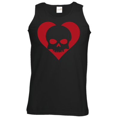 Motiv: Athletic Vest - Piratenherz - bestimme auf Wunsch Details wie Produkt, Grösse, Farbe und Position selbst ! Motiv: Athletic Vest - Piratenherz