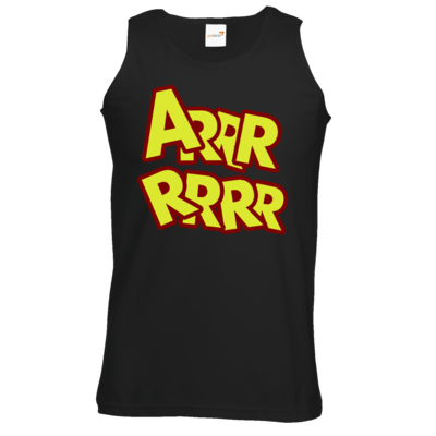Motiv: Athletic Vest - ARRRRRRR - bestimme auf Wunsch Details wie Produkt, Grösse, Farbe und Position selbst ! Motiv: Athletic Vest - ARRRRRRR