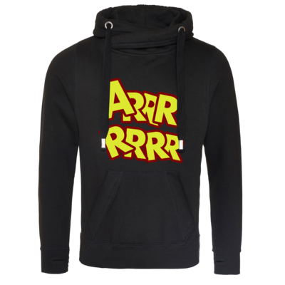 Motiv: Cross Neck Hoodie - ARRRRRRR 