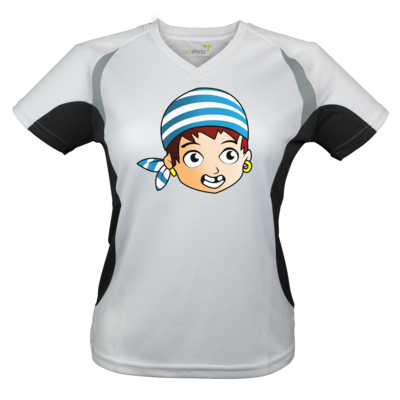 Motiv: Laufshirt Lady Running T - Matrose - bestimme auf Wunsch Details wie Produkt, Grösse, Farbe und Position selbst ! Motiv: Laufshirt Lady Running T - Matrose
