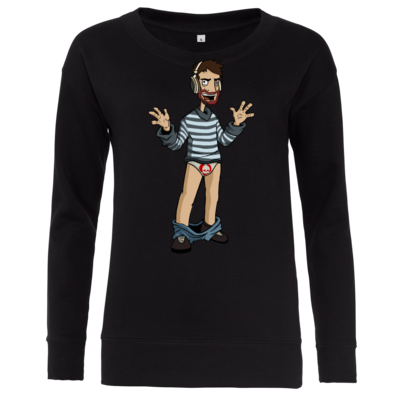 Motiv: Girlie Crew Sweatshirt - Hosenlos - bestimme auf Wunsch Details wie Produkt, Grösse, Farbe und Position selbst ! Motiv: Girlie Crew Sweatshirt - Hosenlos