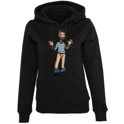 Motiv: Womens Heavy Hoody - Hosenlos - bestimme auf Wunsch Details wie Produkt, Grösse, Farbe und Position selbst ! Motiv: Womens Heavy Hoody - Hosenlos
