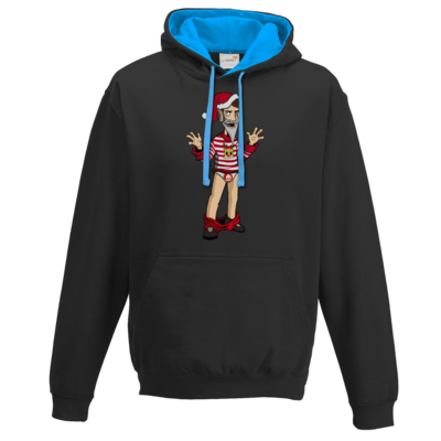 Motiv: Two-Tone Hoodie - Weihnachten - bestimme auf Wunsch Details wie Produkt, Grösse, Farbe und Position selbst ! Motiv: Two-Tone Hoodie - Weihnachten