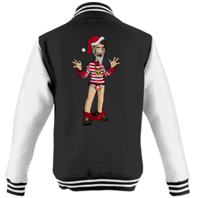 Motiv: College Jacke - Weihnachten - bestimme auf Wunsch Details wie Produkt, Grösse, Farbe und Position selbst ! Motiv: College Jacke - Weihnachten