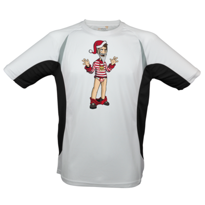 Motiv: Laufshirt Running T - Weihnachten - bestimme auf Wunsch Details wie Produkt, Grösse, Farbe und Position selbst ! Motiv: Laufshirt Running T - Weihnachten