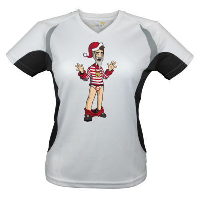 Motiv: Laufshirt Lady Running T - Weihnachten - bestimme auf Wunsch Details wie Produkt, Grösse, Farbe und Position selbst ! Motiv: Laufshirt Lady Running T - Weihnachten