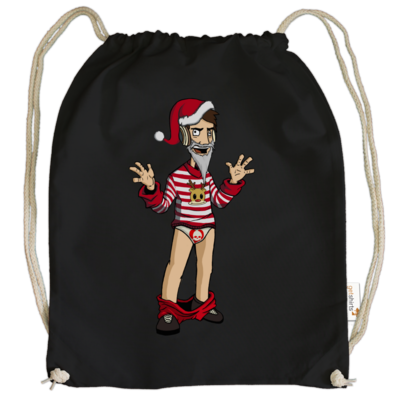 Motiv: Cotton Gymsac - Weihnachten - bestimme auf Wunsch Details wie Produkt, Grösse, Farbe und Position selbst ! Motiv: Cotton Gymsac - Weihnachten