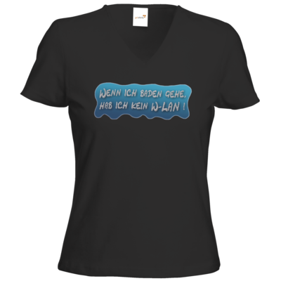 Motiv: T-Shirts Damen V-Neck FAIR WEAR - Schaumtext - bestimme auf Wunsch Details wie Produkt, Grösse, Farbe und Position selbst ! Motiv: T-Shirts Damen V-Neck FAIR WEAR - Schaumtext