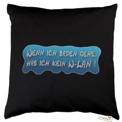 Motiv: Kissen Baumwolle - Schaumtext - bestimme auf Wunsch Details wie Produkt, Grösse, Farbe und Position selbst ! Motiv: Kissen Baumwolle - Schaumtext