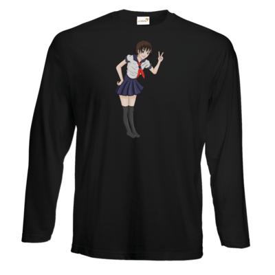 Motiv: Exact 190 Longsleeve FAIR WEAR - Saku Girl - bestimme auf Wunsch Details wie Produkt, Grösse, Farbe und Position selbst ! Motiv: Exact 190 Longsleeve FAIR WEAR - Saku Girl