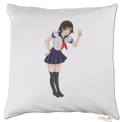 Motiv: Kissen - Saku Girl - bestimme auf Wunsch Details wie Produkt, Grösse, Farbe und Position selbst ! Motiv: Kissen - Saku Girl