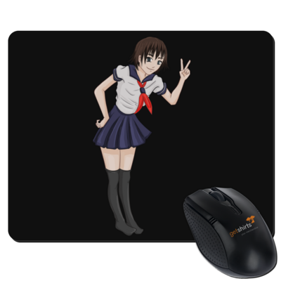 Motiv: Mousepad Textil - Saku Girl - bestimme auf Wunsch Details wie Produkt, Grösse, Farbe und Position selbst ! Motiv: Mousepad Textil - Saku Girl