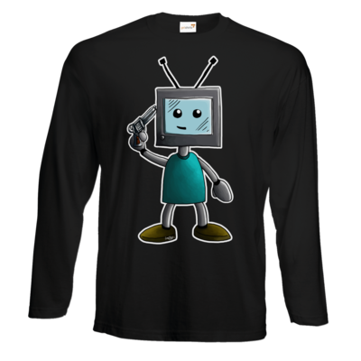 Motiv: Exact 190 Longsleeve FAIR WEAR - TV Man - bestimme auf Wunsch Details wie Produkt, Grösse, Farbe und Position selbst ! Motiv: Exact 190 Longsleeve FAIR WEAR - TV Man