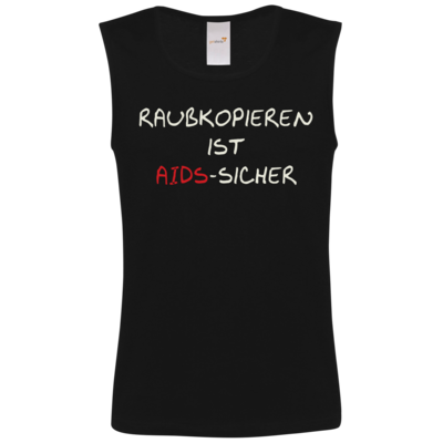 Motiv: Athletic Vest FAIR WEAR - Raubkopieren ist AIDS sicher - bestimme auf Wunsch Details wie Produkt, Grösse, Farbe und Position selbst ! Motiv: Athletic Vest FAIR WEAR - Raubkopieren ist AIDS sicher