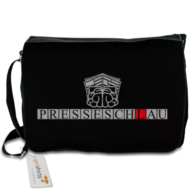 Motiv: Schultertasche - Presseschlau 1 - bestimme auf Wunsch Details wie Produkt, Grösse, Farbe und Position selbst ! Motiv: Schultertasche - Presseschlau 1